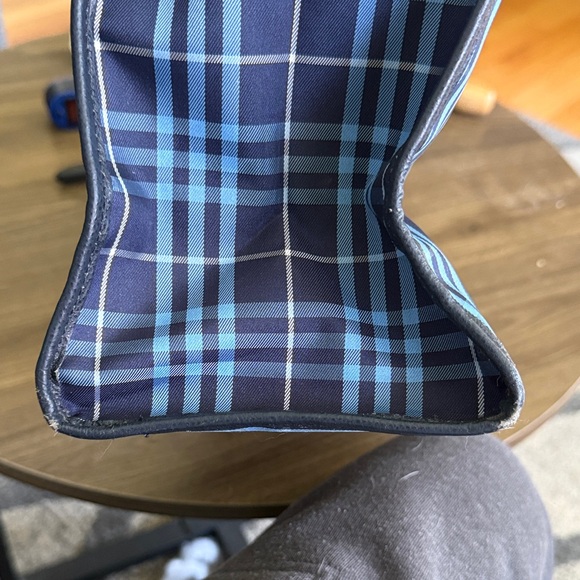 Burberry Navy and Light Blue authentic official blue tag hand bag - Picture 5 of 12